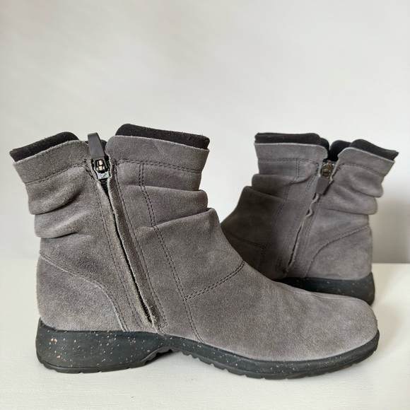TEVA Capistrano Booties Ankle Boots Gray Gunsmoke Suede Leather Women’s Size 7 - Picture 11 of 16